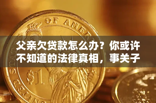 济南父亲欠贷款怎么办？你或许不知道的法律真相，事关子女未来