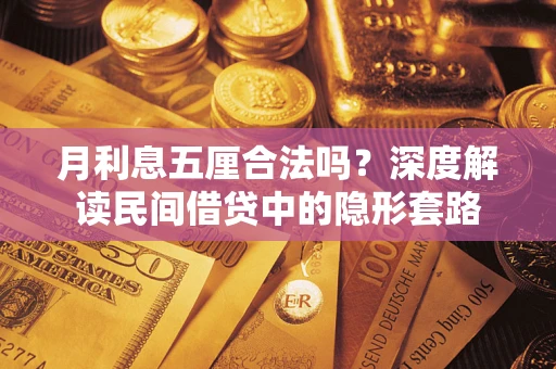济南月利息五厘合法吗？深度解读民间借贷中的隐形套路
